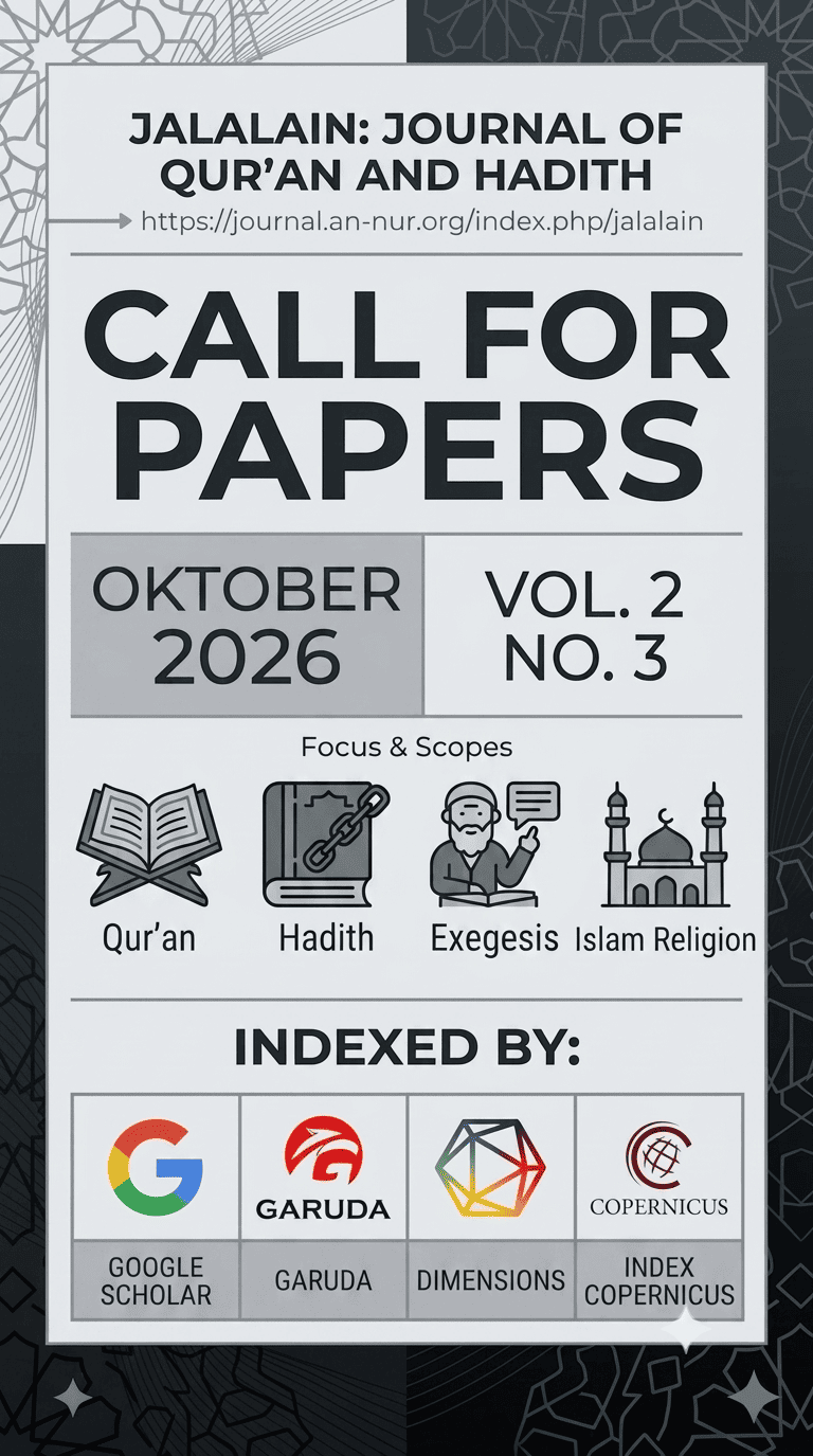 Call for Papers JALALAIN