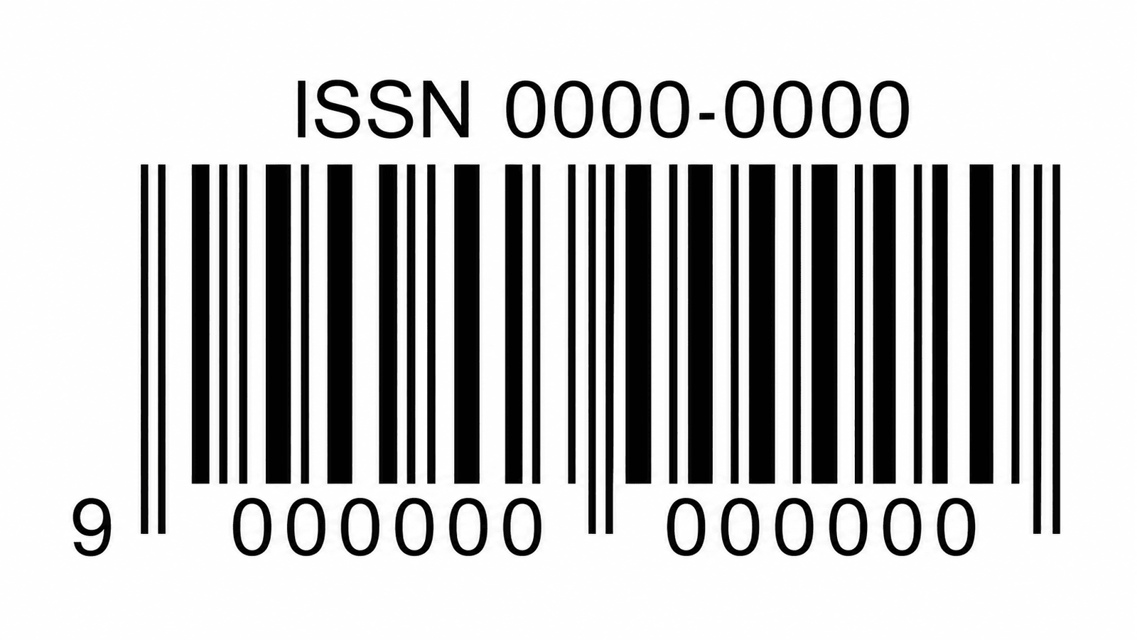E-ISSN Barcode